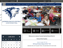 Tablet Screenshot of jccschools.com